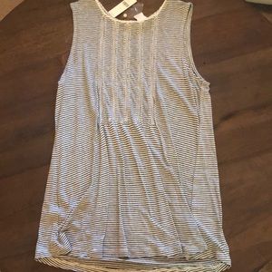 Summer Anthropologie tank with tags still on